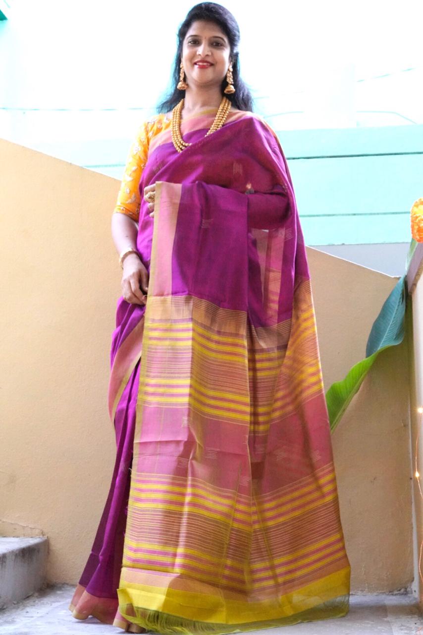 Banana Silk Sarees – Prashanti Sarees