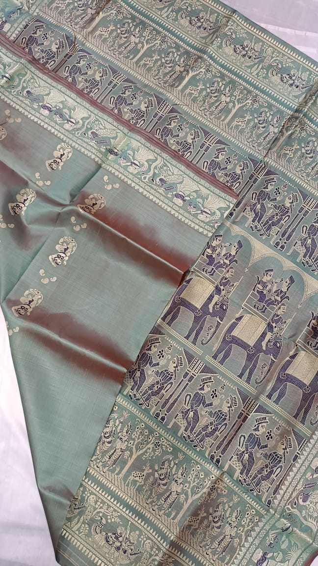 Baluchari Silk Saree – BONGONIKETAN