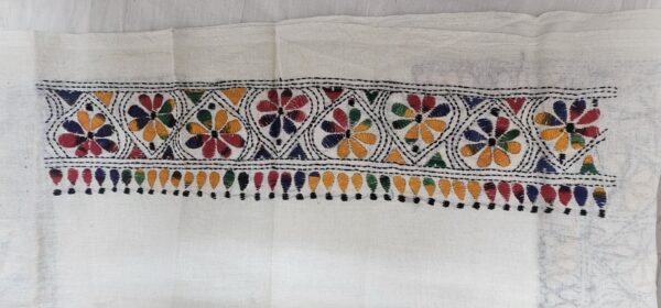 Kantha Embroidery Blouse Piece - Image 2