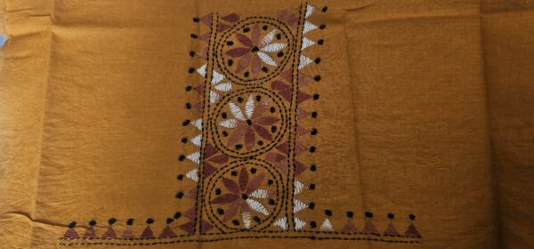 Kantha Embroidery Blouse Piece - Image 3