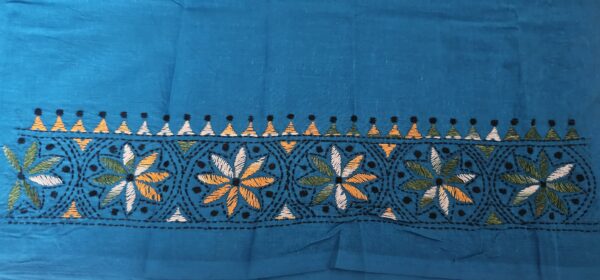 Kantha Embroidery Blouse Piece - Image 2