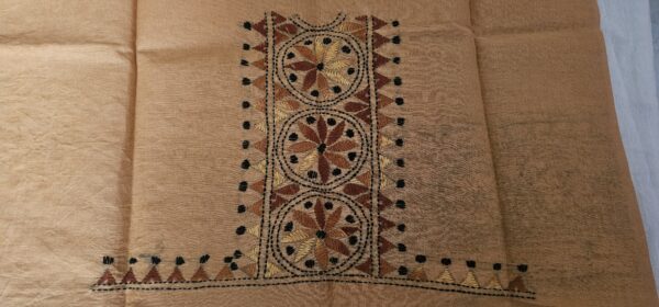 Kantha Embroidery Blouse Piece - Image 3