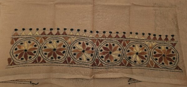 Kantha Embroidery Blouse Piece - Image 2