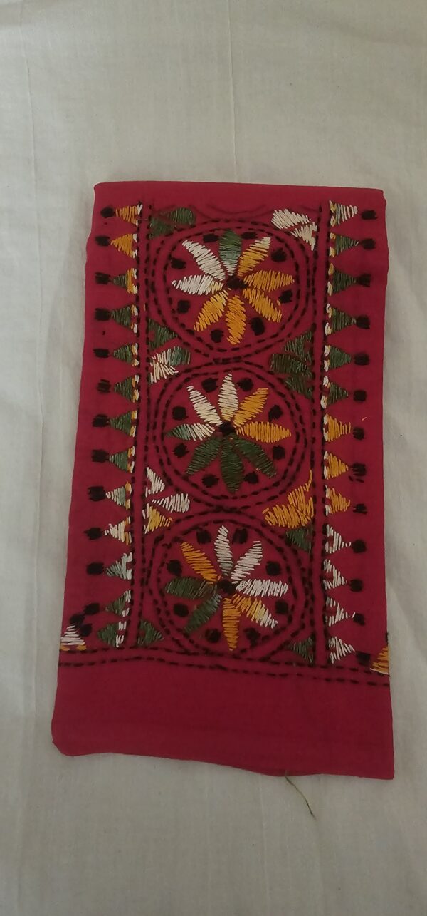 Kantha Embroidery Blouse Piece